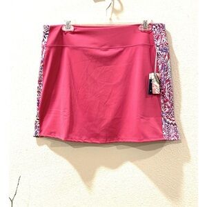 $120 TOMMY BAHAMA XL AUBREY GOLF TENNIS SKORT UPF 50 4 WAY STRETCH SHORTS POCKET